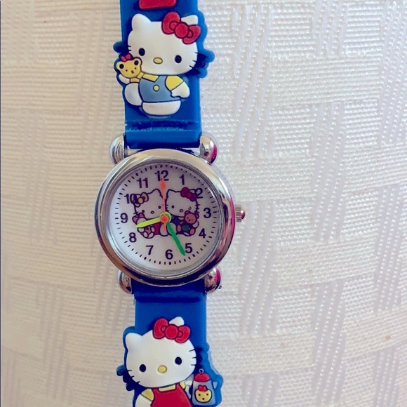⭐️Hello Kitty Water Resistant Kids Watch- NWOT⭐️ - Picture 1 of 4